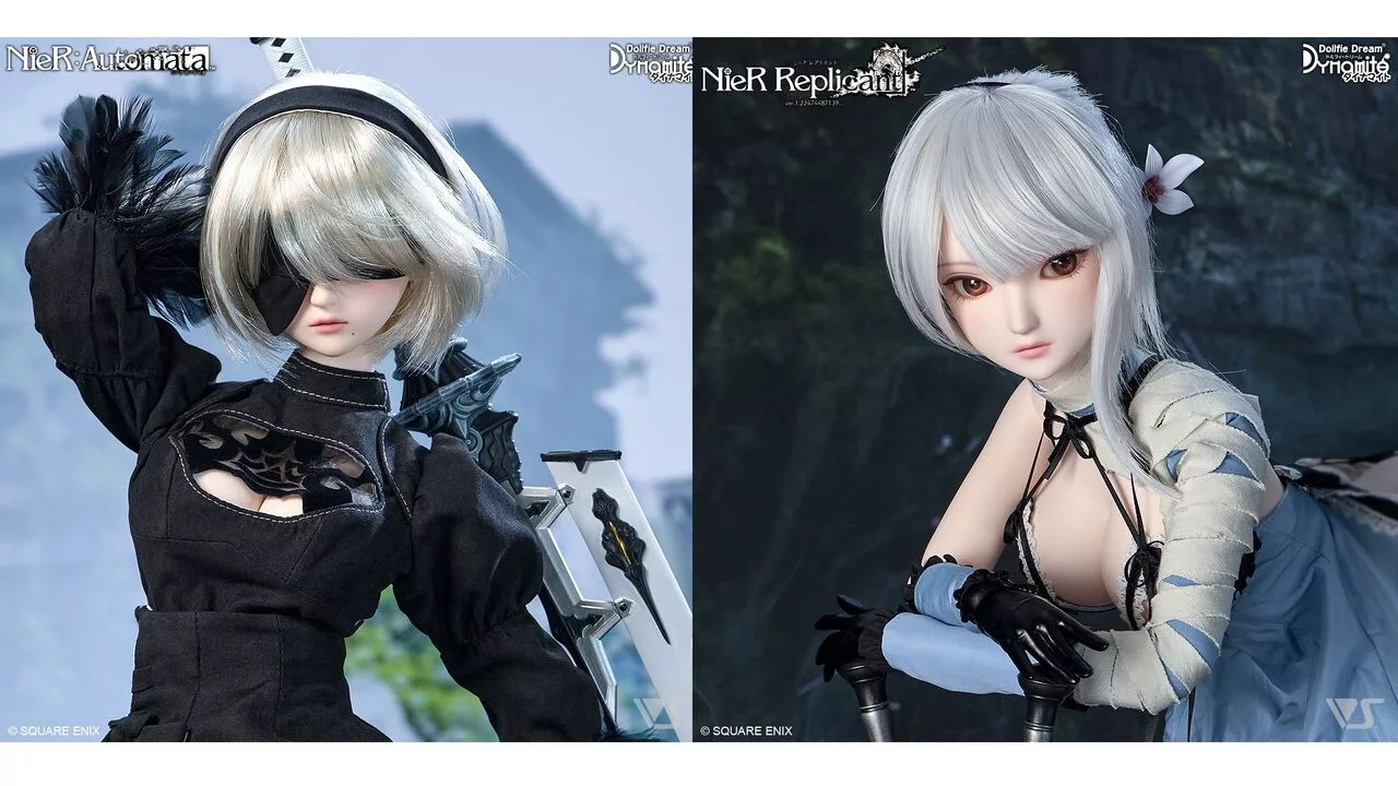 NieR:Automata's 2B and Kaine to arrive as Dollfie Dream dolls