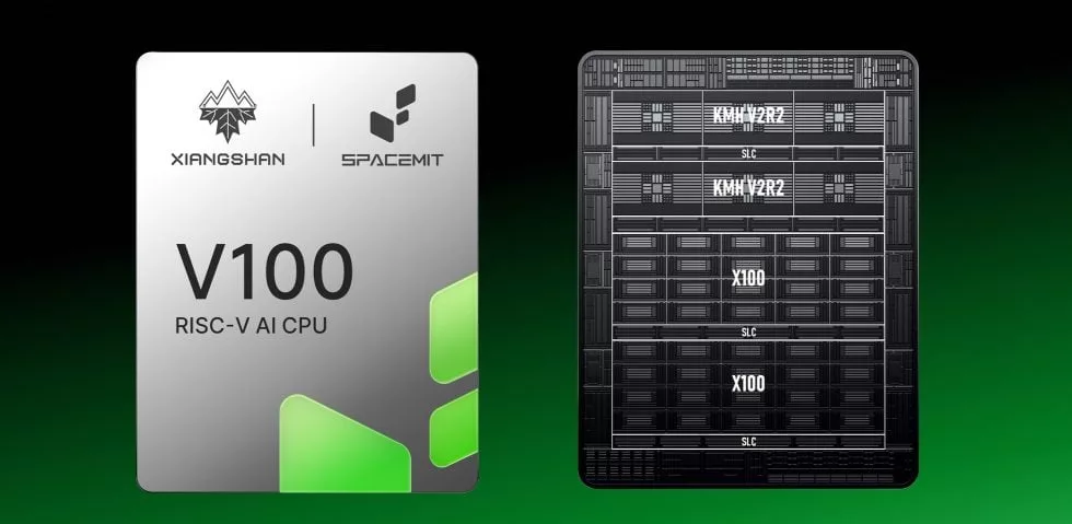 SpacemiT V100: New RISC-V Server Processor with 46 Cores and PCIe 5.0 Support