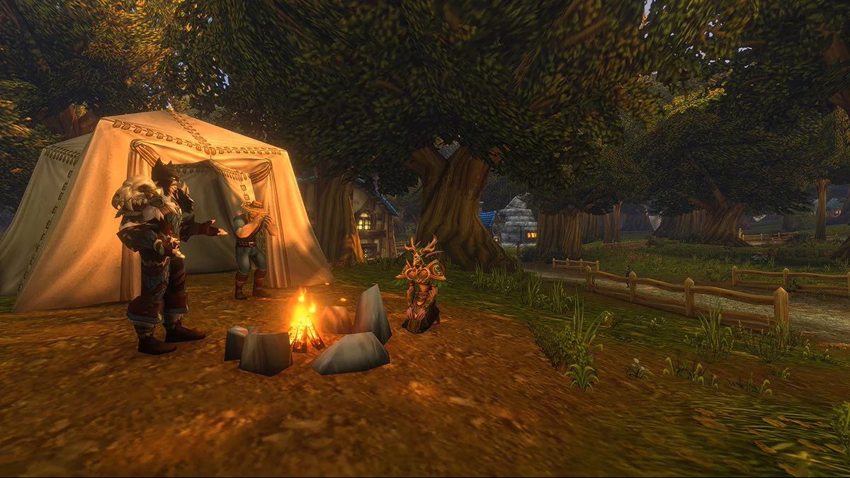 Camping System in World of Warcraft: Forever