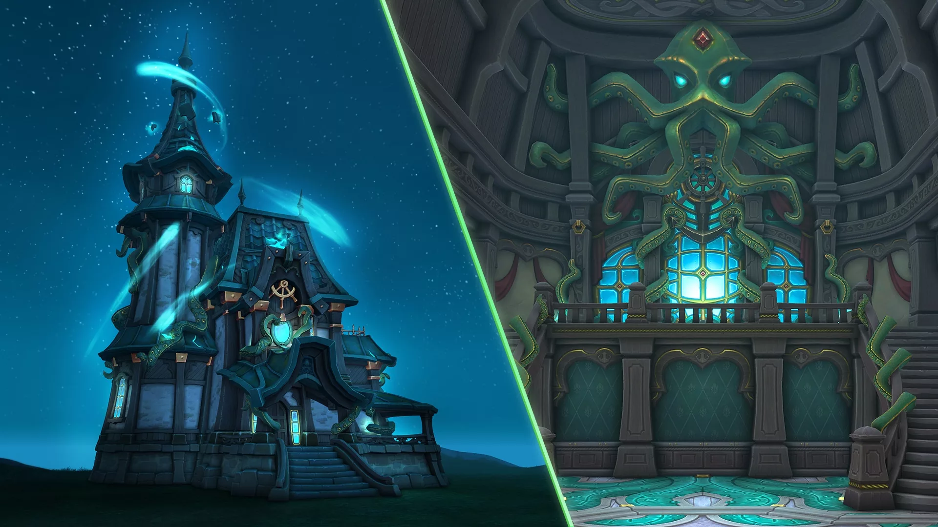 New Grimtide Packs for World of Warcraft: Themed Decor and Estates