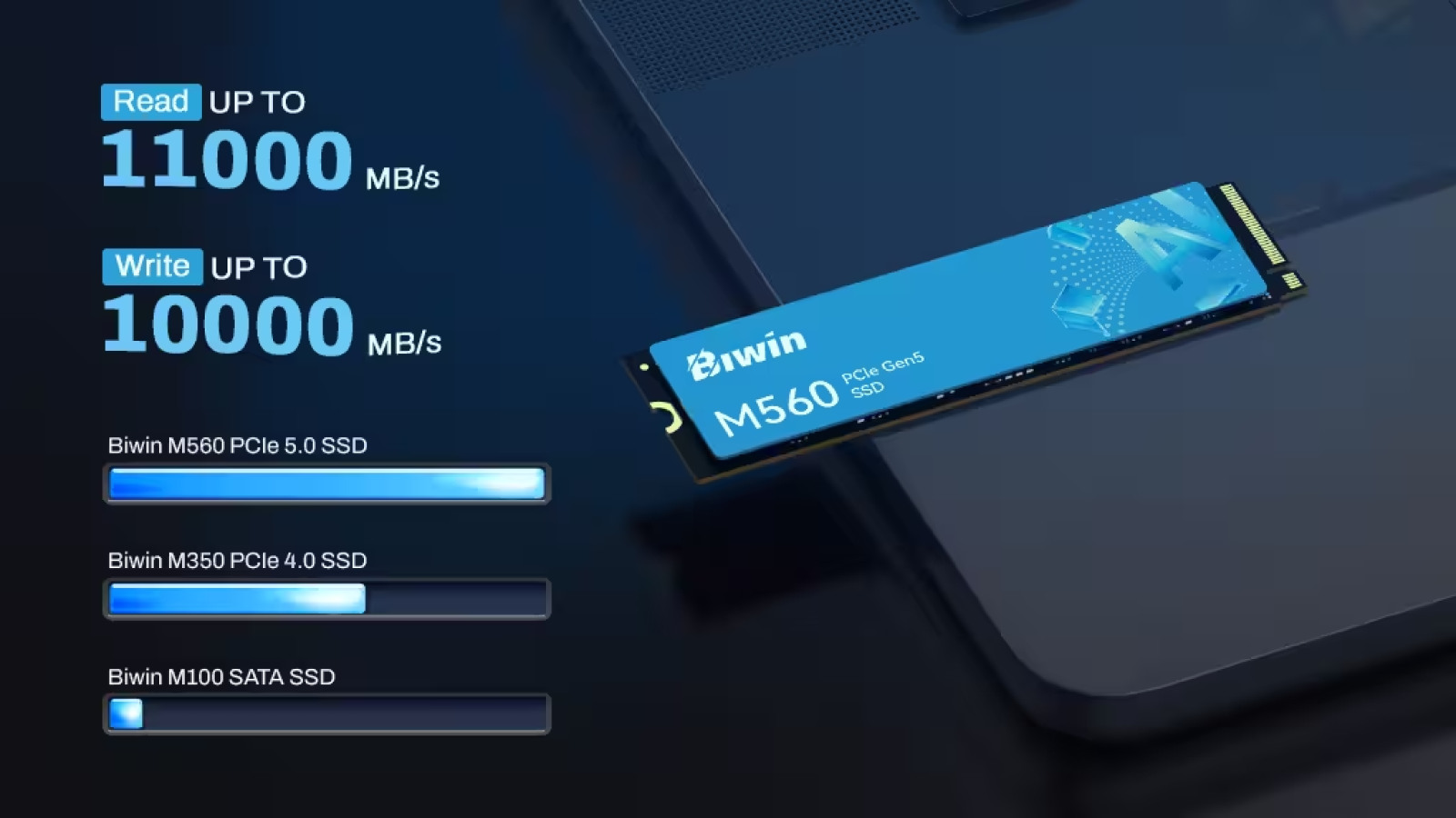 Biwin M560: What 11 GB/s Below 5.2 W Actually Means