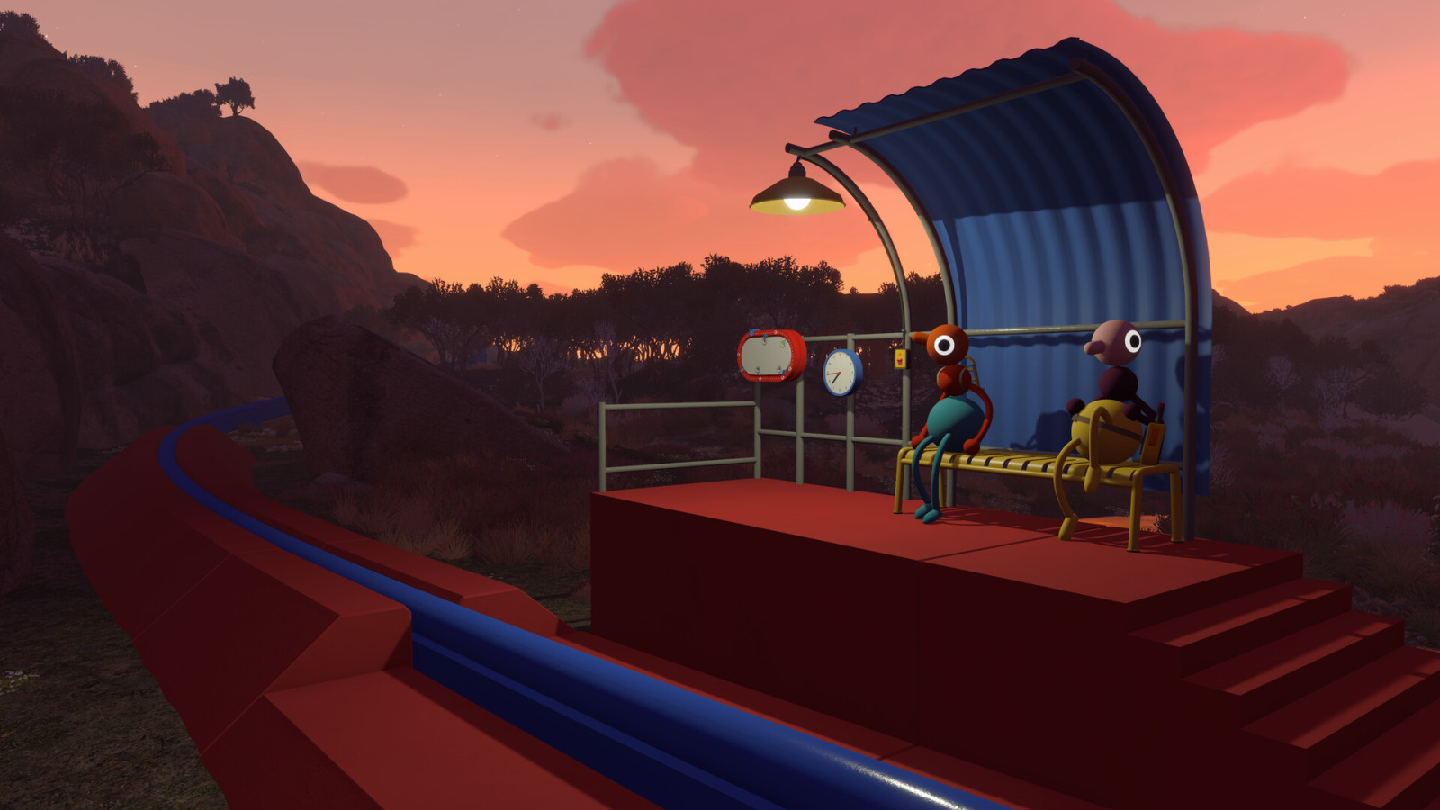 Big Walk: How Co-op Without Failure Turns Communication Into a Mechanic